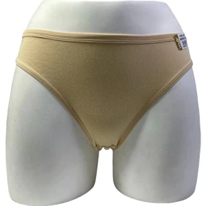 3 Lü Bayan Lycralı Bikini Kilot-Ten
