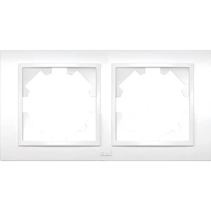 Zena İkili Çerçeve Karbeyaz