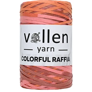 Vollen Yarn Premium Renkli Rafya Ip,hasır Kagit Ip,doğal Rafya Ipi,canta Ipi,supla,şapka ve Orgu Ipi