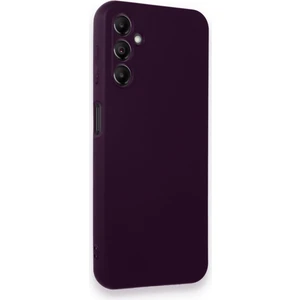 Galaxy A14 4g Kılıf Antibakteriyel Esnek Soft Parmak İzi Yapmaz Silikon - Mor