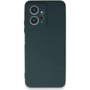 Xiaomi Redmi Note 12 4g Kılıf Antibakteriyel Esnek Soft Parmak İzi Yapmaz Silikon - Koyu Yeşil