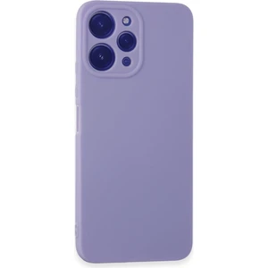 Xiaomi Redmi 12 Kılıf Antibakteriyel Esnek Soft Parmak İzi Yapmaz Silikon - Lila