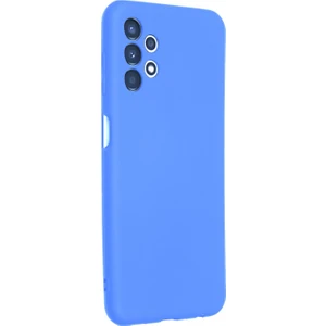 Galaxy A13 4g Kılıf Antibakteriyel Esnek Soft Parmak İzi Yapmaz Silikon - Mavi