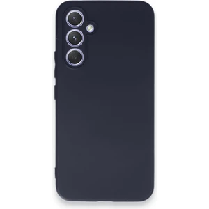 Galaxy A34 5g Kılıf Antibakteriyel Esnek Soft Parmak İzi Yapmaz Silikon - Lacivert
