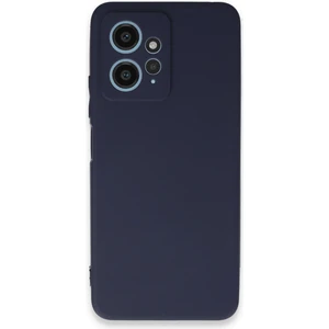 Xiaomi Redmi Note 12 4g Kılıf Antibakteriyel Esnek Soft Parmak İzi Yapmaz Silikon - Lacivert