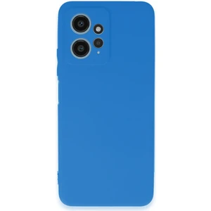 Xiaomi Redmi Note 12 4g Kılıf Antibakteriyel Esnek Soft Parmak İzi Yapmaz Silikon - Mavi