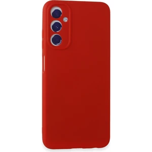 Galaxy A05S Kılıf Antibakteriyel Esnek Soft Parmak İzi Yapmaz Silikon - Kırmızı