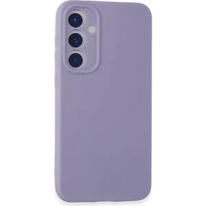 Galaxy S23 Fe Kılıf Antibakteriyel Esnek Soft Parmak İzi Yapmaz Silikon - Lila