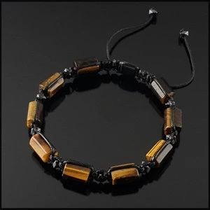 Seven Art Jewelry Doğal Taş Bileklik, Kaplan Gözü ve Hematit Taşı Bileklik,hediye Bileklik, Kadın Bileklik, Erkek Bileklik, Ayarlanabilir