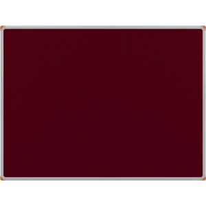 60 x 90 cm Bordo Kumaş Kaplı Alüminyum Çerçeve O 153