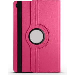 Samsung Galaxy Tab A9 X110/X115 8.7 Inç Kılıf 360° Ayarlanabilir Standlı Pu Deri  Tablet Kılıfı