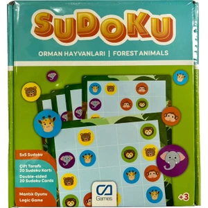 Ca Games 5266 Sudoku Orman Hayvanları Oyunu