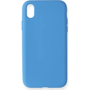 Iphone Xr Kılıf Nano Içi Kadife  Silikon - Mavi 300099