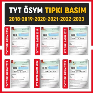 İnformal Yayınları TYT 2024 ÖSYM Çıkmış Soru Tıpkı Basım Türkiye Geneli 6lı Dijital Çözümlü Deneme Seti