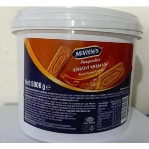 Mcvities Bisküvi Kreması Parçacıklı Biscuit Spread Crunchy 5 kg