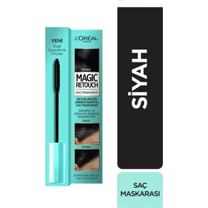 L'Oréal Paris Loreal Paris Magic Retouch  Beyazlar İçin  Saç Maskarası Siyah