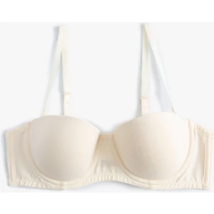 Dolgusuz Balenli Sütyen Straplez Kaplı