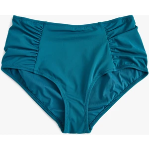 Yüksek Bel Bikini Altı Drapeli