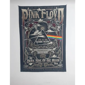Owl Bag Metallica Pink Floyd Desenli Tasarım Duvar Halısı