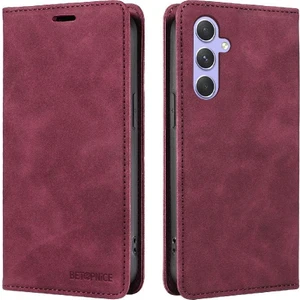 SZY Market Samsung Galaxy A54 5g Koruyucu Pu Deri Folio Cüzdan Manyetik Telefon Kılıfı (Yurt Dışından)