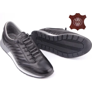 Iç Dış Hakiki Deri Ortopedik Ultra Rahat Şık Erkek Ayakkabı BRT01S