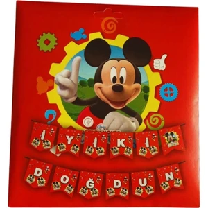 Mickey Kids Mickey Mouse Iyi Ki Doğdun Banner