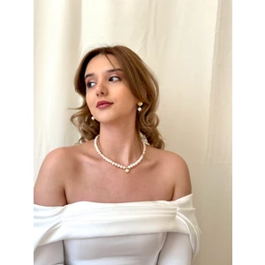 Modra Gerçek Inci Kolye