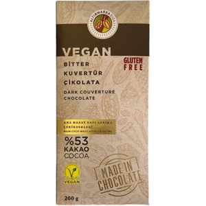 Alt 219 Bitter Kuvertür Vegan Çikolata 200 Gram