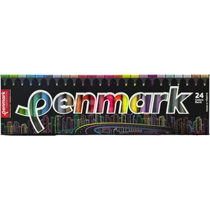 Fosforlu Kalem 16'lı Süper Kutu 4 Neon 4 Pastel 4 Tropik 4 Simli