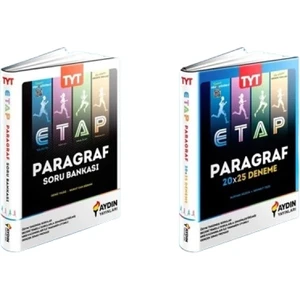 Aydın Yayınları TYT Paragraf Soru Bankası ve Paragraf Deneme Seti