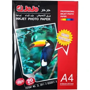 Fotoğraf Kağıdı, A4 210X297MM, 180 Gram, Jojo Baskı Kağıdı, Çift Taraflı Baskı 20'li