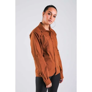 VAV Wear Outdoor Tactical Kadın Pamuklu Gömlek TACTEC04K