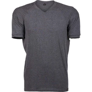 VAV Wear Tactical Outdoor Günlük Tişört Erkek Kısa Kollu Pamuklu Elastan Nervürlü Esnek Ter Emer TTHIN02