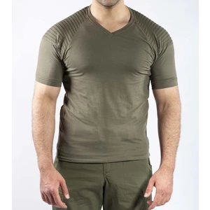 VAV Wear Tactical Outdoor Günlük Tişört Erkek Kısa Kollu Pamuklu Elastan Nervürlü Esnek Ter Emer TTHIN02