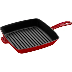 Amerikan Izgara Tava Kırmızı 26Cm