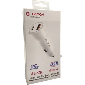 GNX-013 Pd 25W Araç Şarj Başlık