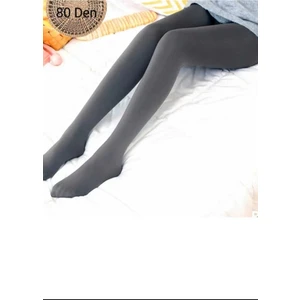 80 Denye Kalın Naturel Külotlu Çorap