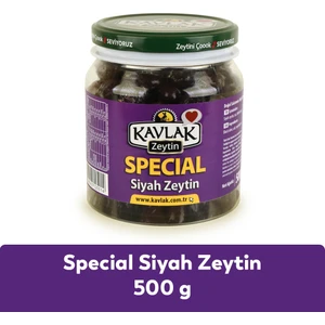 Kavlak Special Gemlik Siyah Zeytin 500 gr