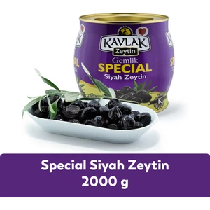 Kavlak Special Gemlik Siyah Zeytin 2 kg ( Brüt )