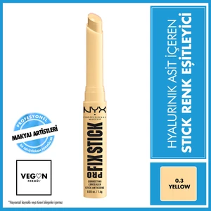 Nyx Professional Makeup Pro Fix Stick Renk Eşitleyici - 0.3 Yellow