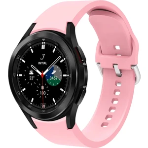 Samsung Galaxy Watch 4 5 Pro 6 40 42 43 44 45 46 47 mm Uyumlu Kavisli Tasarım Silikon Kordon