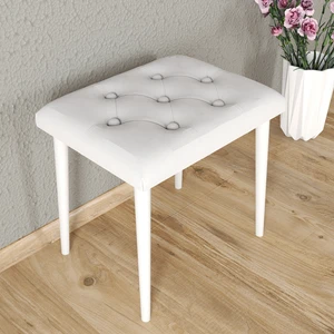 Puf Ahşap Ayaklı Tabure