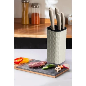 Ckr2870 Akrilik Plastik Standlı 6 Parça Bıçak Seti