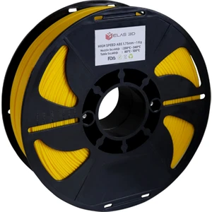 Hyper Abs Filament Sarı 1.75 mm 1kg Standart
