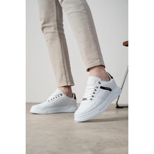 L.a Polo 311 Beyaz Siyah Renk Beyaz Tabanlı Erkek Günlük Ayakkabı