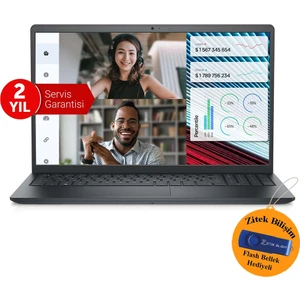 Vostro 3520 I5-1135G7 16 GB 1 Tb SSD 15.6" Windows 11 Pro Taşınabilir Bilgisayar N2062PVNB3520_U ZI723 + Zitek 16 GB Flash Bellek