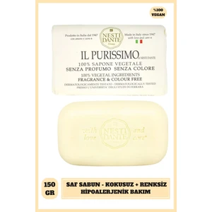 Nesti Dante Il Purissimo %100 Saf Sabun Kokusuz Renksiz Hipoalerjenik Bakım 150 Gr
