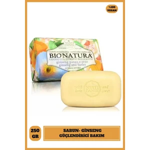 Nesti Dante Bio Natura Ginseng & Barley Katı Sabun 250gr | Güçlendirici | Ginseng ve Arpa Özü