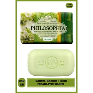 Nesti Dante Philosophia Breeze Katı Sabun 250 gr |Cilt Tonu Eşitleyici | Narenciye Kabuğu, Fesleğen, Klorofil
