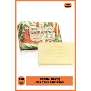 Nesti Dante Horto Botonico Carrot Katı Sabun 250gr | Cilt Tonu Eşitleyici |Havuç Özlü